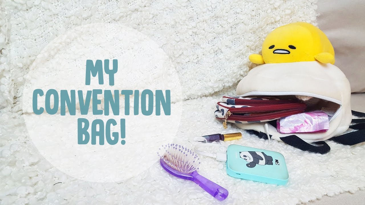 What's Inside My Convention Bag?!