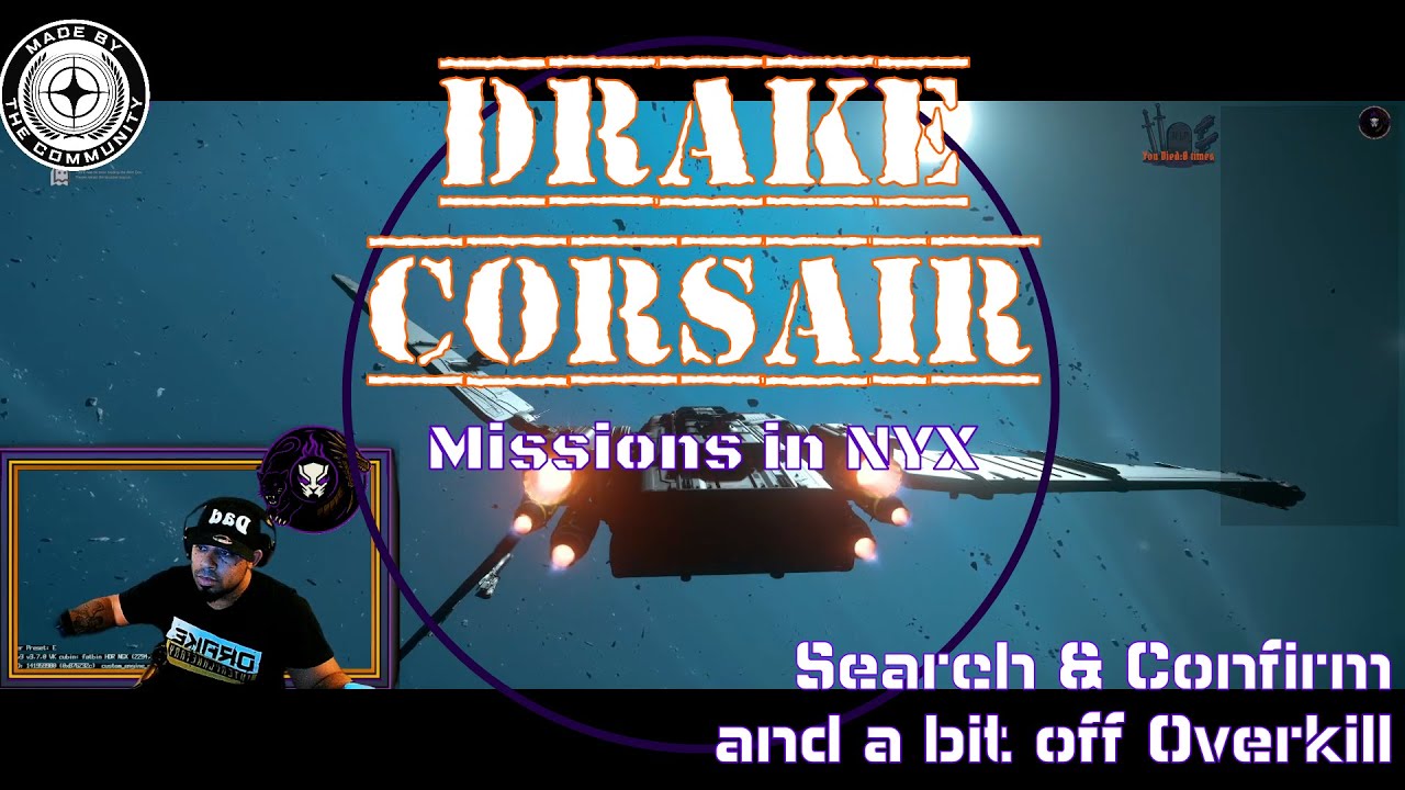 Star Citizen NYX – Drake Corsair im Overkill 🔥 | Ship Defense & Ruf farmen