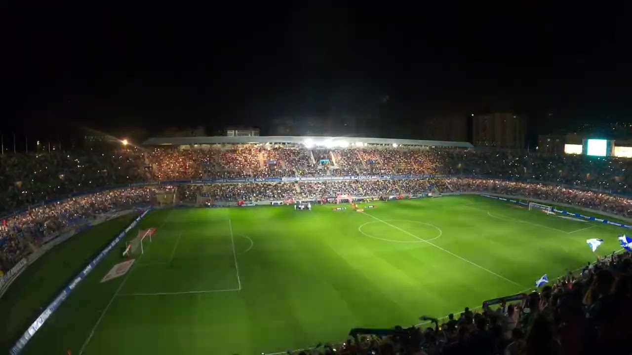 Derbi canario C. D. Tenerife V. S. U. D. Las Palmas. 07/01/2024 (Himno + alineaciones)