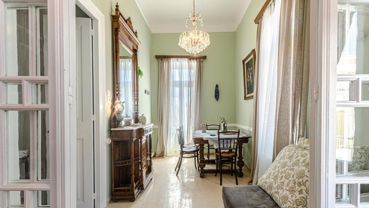 Neoclassical Mansion in Andros Town by Explore Andros | Andros, Greece | Hotel Review 🏩