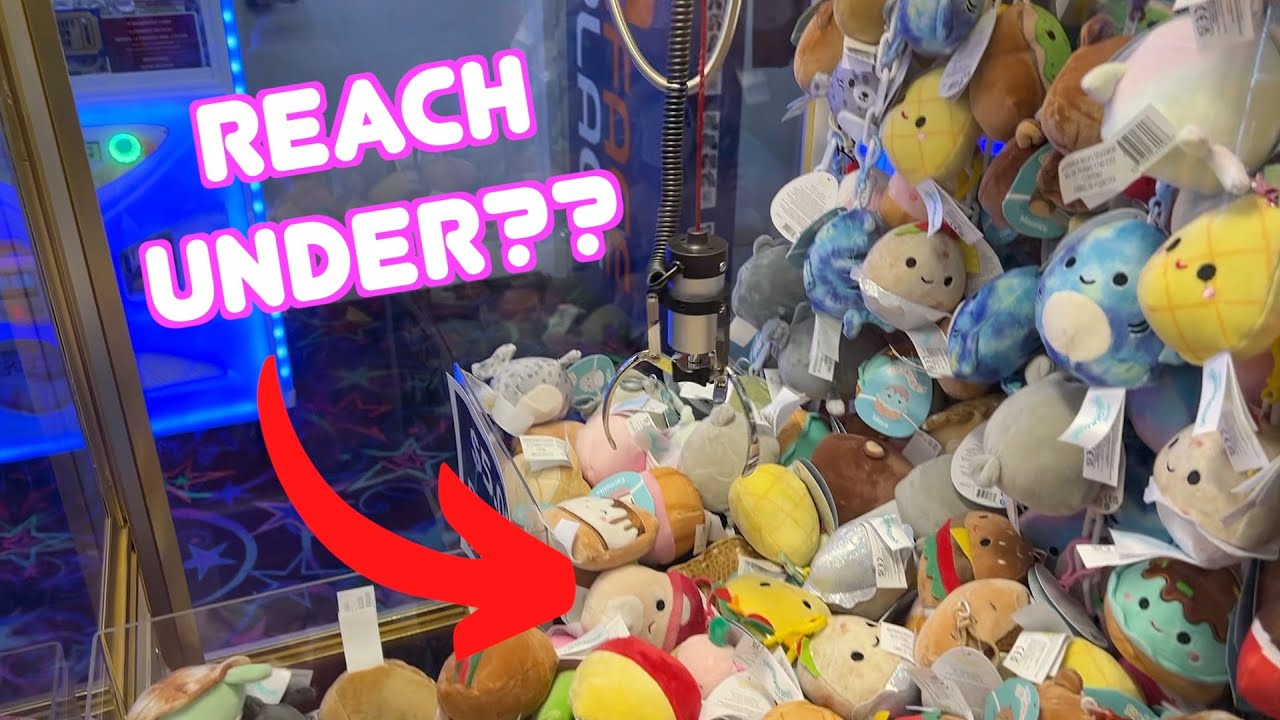 CRAZY SQUISHMALLOW CLAW MACHINE SKILLS!!!