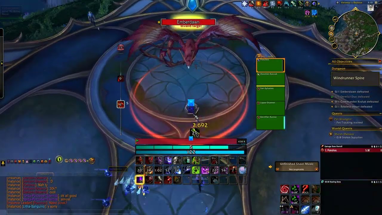 Midnight: Blood Death Knight - Heroic Windrunner Spire - Welcome ti Sylvanas Housing Plot
