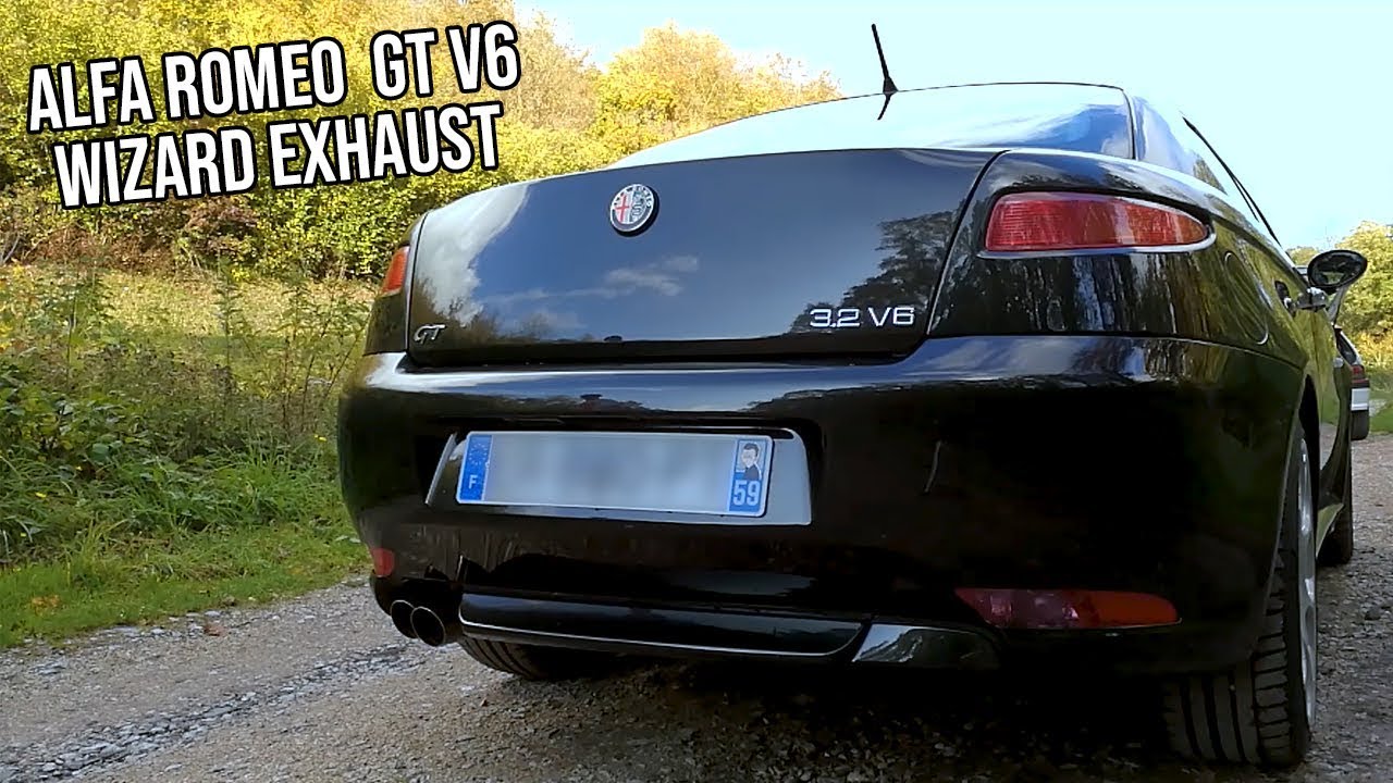 Alfa Romeo GT V6 | Wizard Exhaust catback inox pure sound, interior