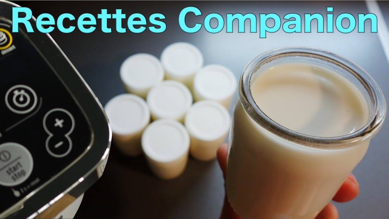 Yaourts avec le panier externe - Brice RC Recettes Companion