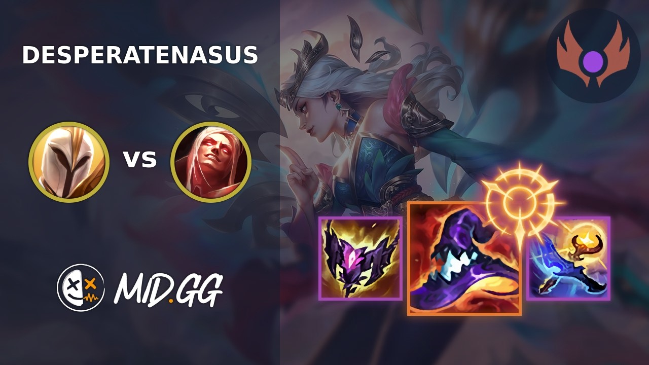 MID.GG: [ DesperateNasus ] Kayle MID vs Vladimir | EUNE MASTER | LOL Season 2026