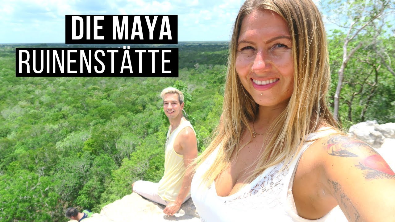COBA, MEXICO ☀️ Maya Ruinenst&auml;tte & Lagune besichtigen I Vlog