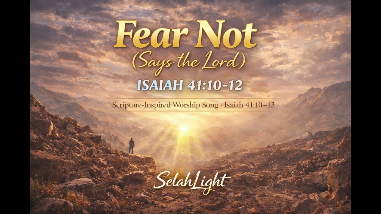 Fear Not (Says the Lord) ✝ Scripture Worship Song | Isaiah 41:10 | SelahLight