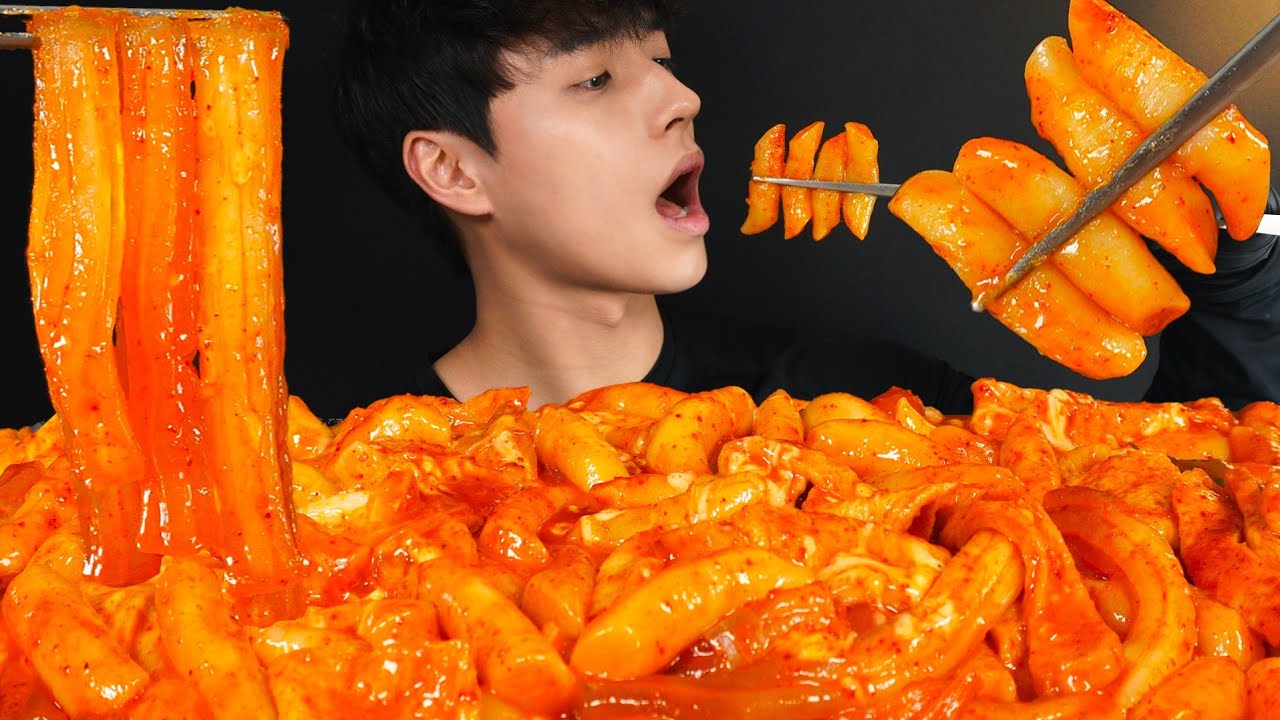 엽기 떡볶이 한판 먹방!🔥 KOREAN SPICY TTEOKBOKKI MUKBANG ASMR EATING SOUNDS