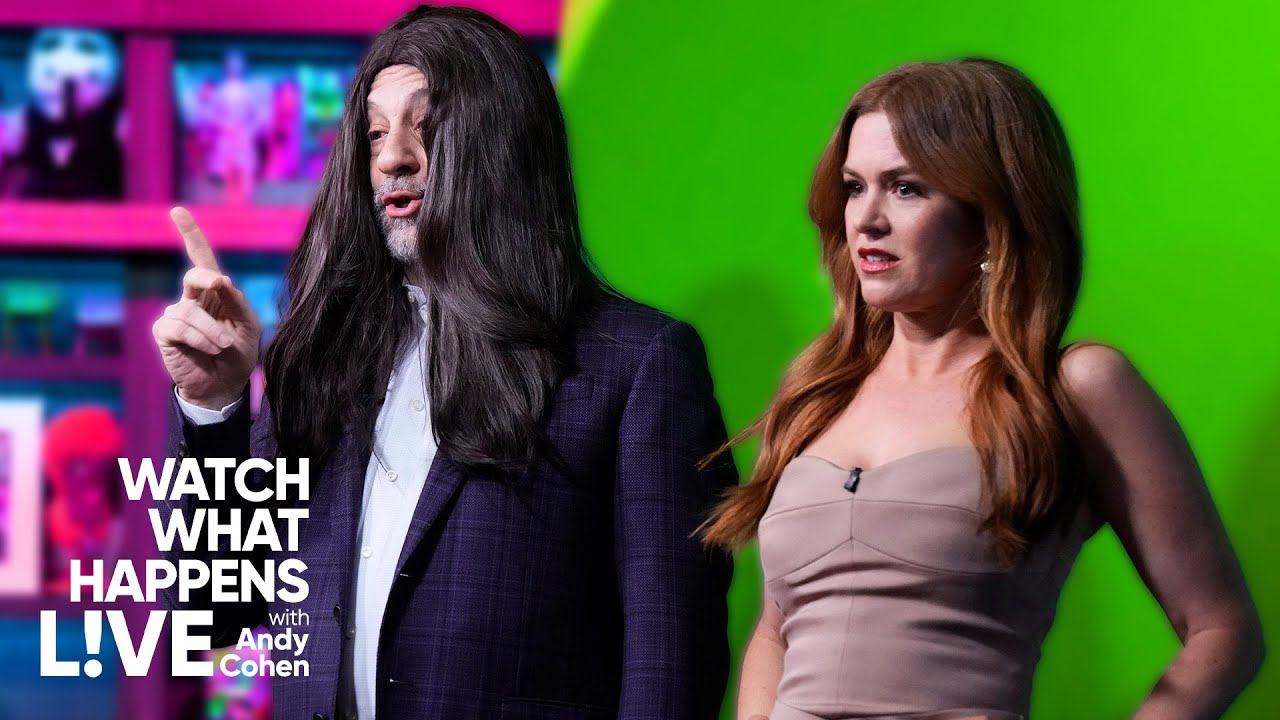 Isla Fisher & Judd Apatow Reenact Lisa Barlow’s Clarity Lunch | WWHL