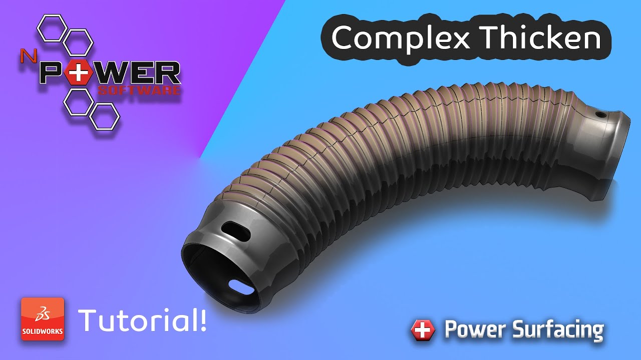 How to get a thicken when it's fail | SOLIDWORKS
