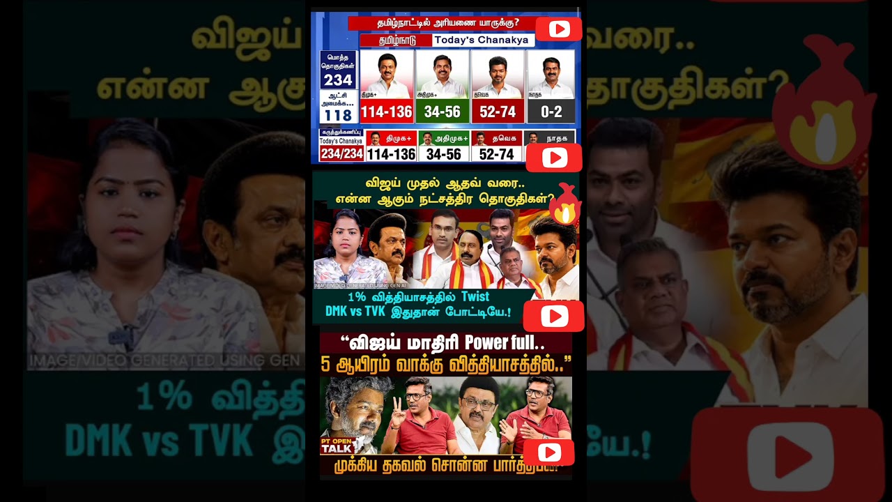 🔴LIVE: Tamil Nadu Assembly Election 2026 Exit Poll Results | தமிழ்நாடு சட்டமன்ற தேர்தல் #dmk #tvk