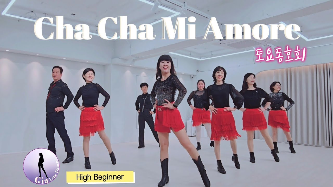 Cha Cha Mi Amore/High Beginner/k-Line Dance/Gia Line Dance/토요동호회