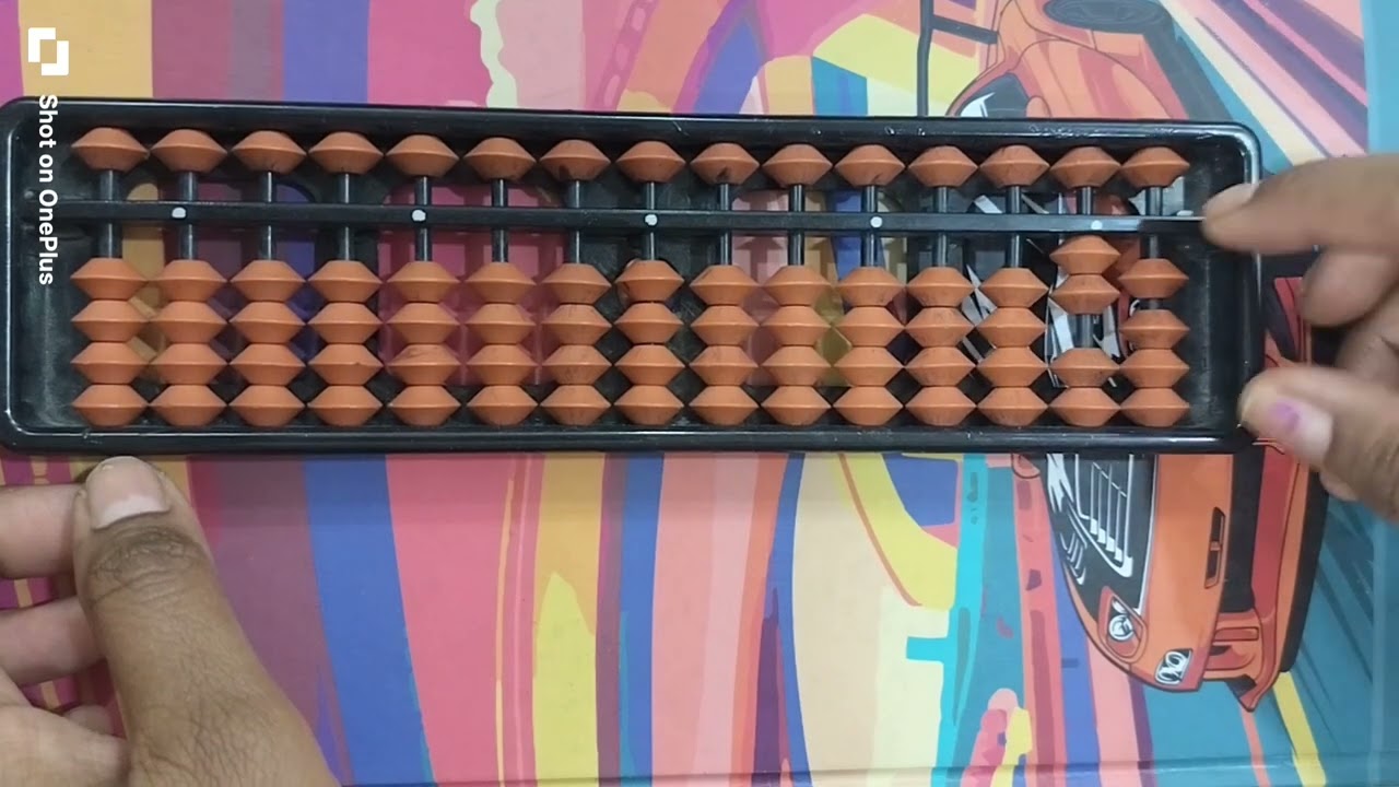 Abacus 🧮 kit ke uper counting 1 to 100 | how to counting abacus kit 