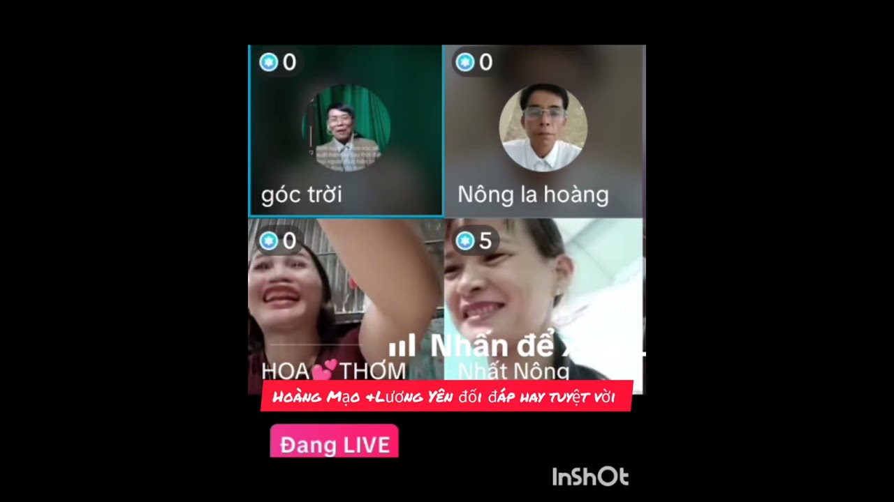Lương Yên& Hoàng Mạo đối đáp hay quá rất tuyệt vời 