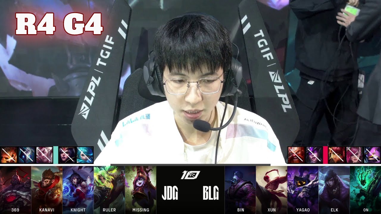 JDG vs BLG - Game 4 | Round 4 LPL Spring 2023 Playoffs | JD Gaming vs Bilibili Gaming G4