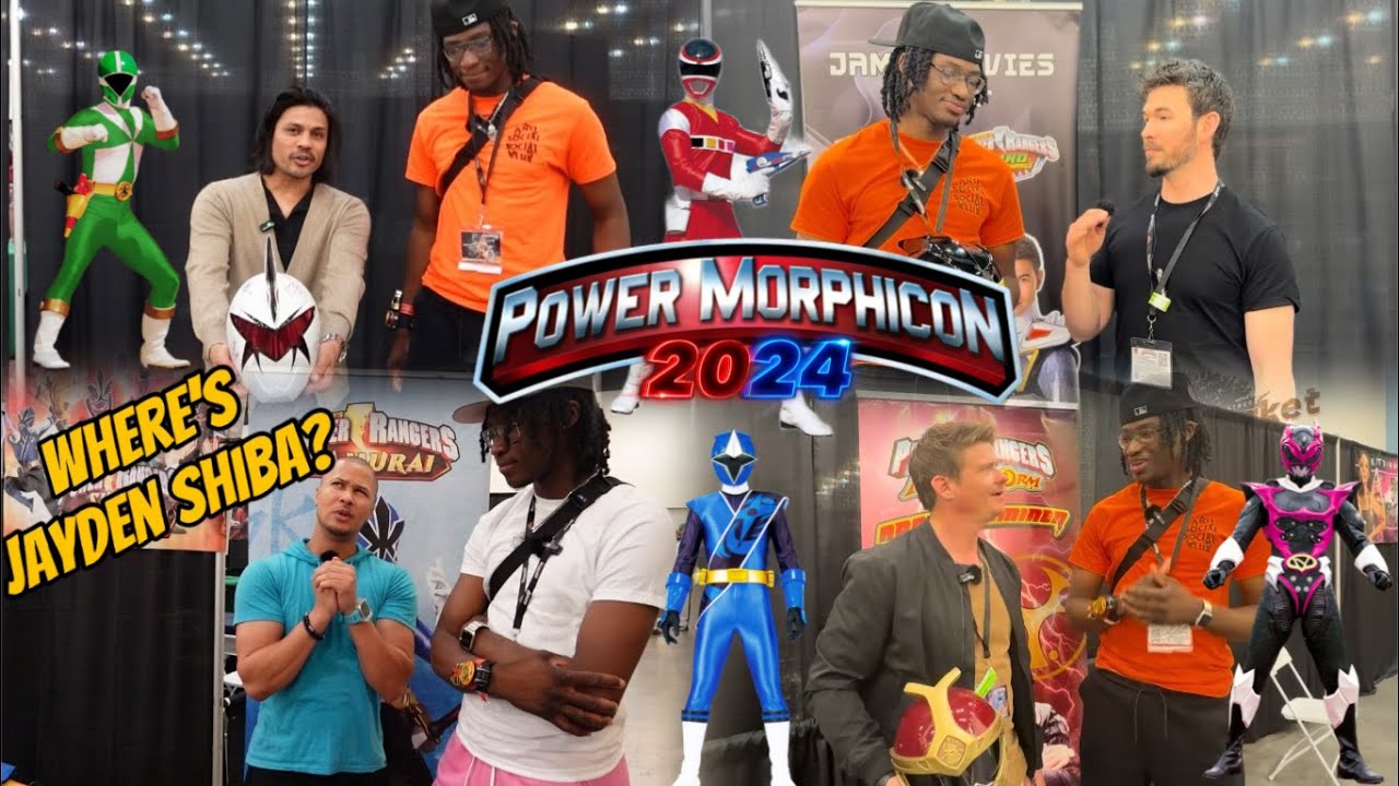 RANGERTOWA ASKED THE REAL QUESTIONS TO REAL POWER RANGER!! | POWER MORPHICON 2024 INTERVIEWS