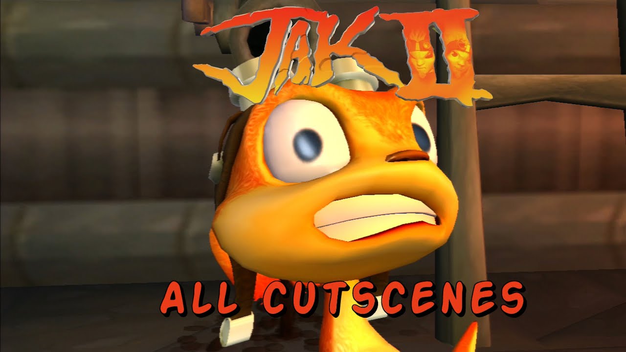 Jak 2 - All Cutscenes - 1080p60fps No Commentary