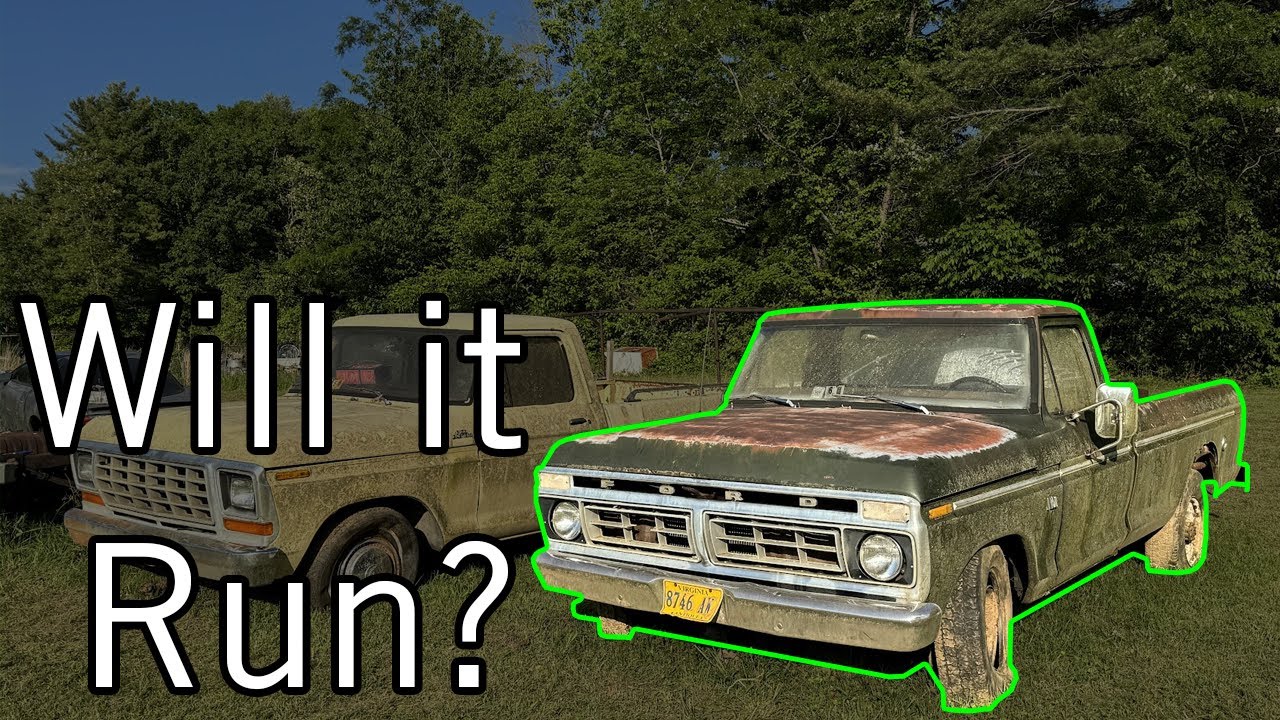 Will it Run After 22 Years? WEIRD 1976 8 lug F130 Truck! #RustBucketRescue