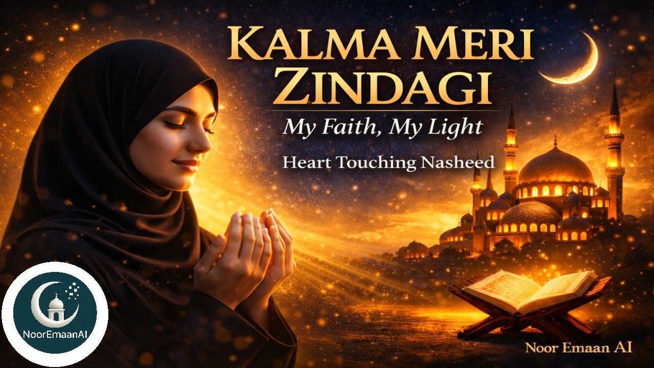 Kalma Meri Zindagi – Heart Touching Islamic Nasheed | My Life, My Faith | Noor Emaan AI