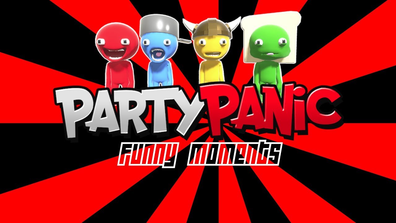 Party Panic Funny Moments - Hectic Mini-games ,The Gauntlet, Axes Galore