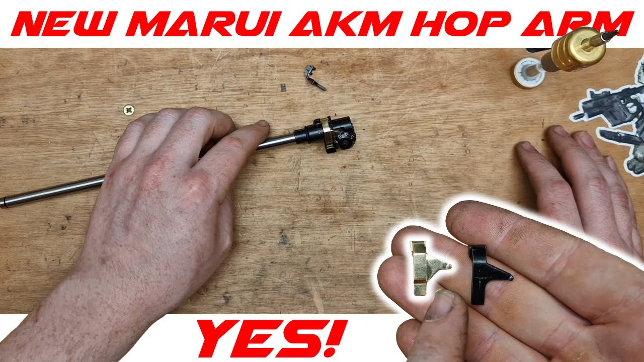New Hop Up Arm For Tokyo Marui AKM GBBR!
