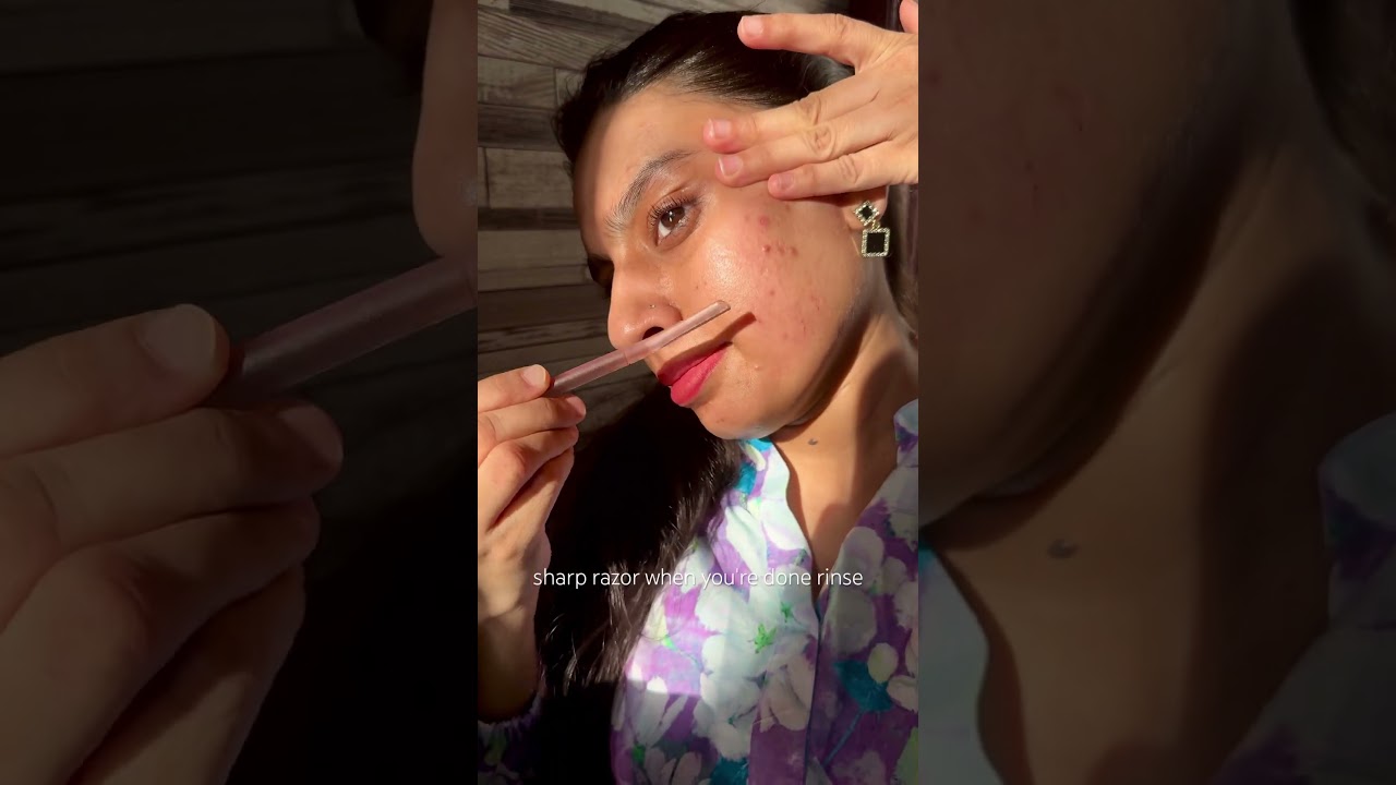 “ Shaving your face is BAD for your skin?”