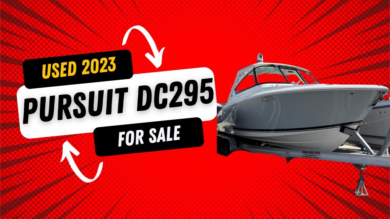 Used 2023 Pursuit DC 295 32 ft Dual Console Boat For Sale In Jacksonville, FL: Walkaround