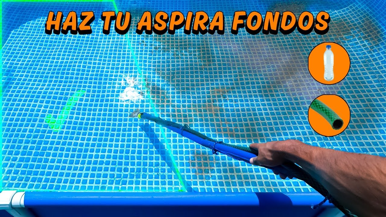 Cómo hacer tu Aspira-Fondos muy Potente sin necesitar bomba, ni filtro, ni gastar nada!