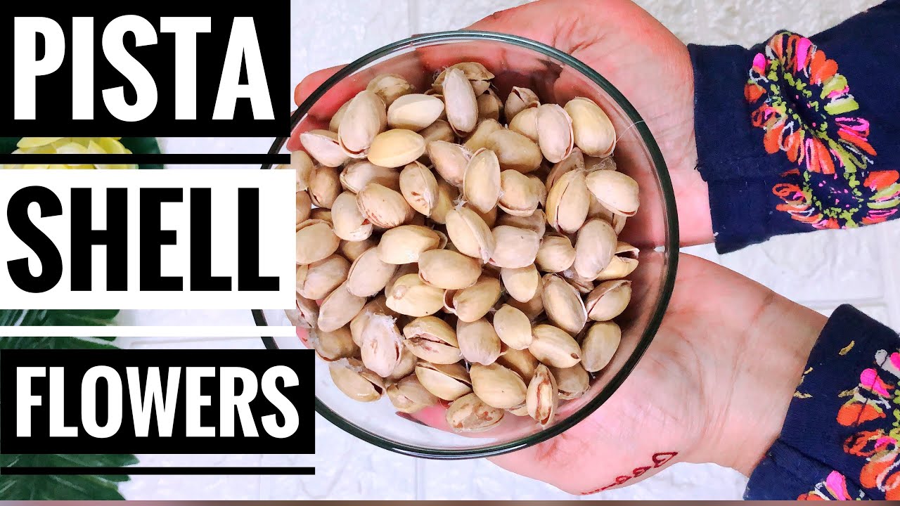 DIY | Pista Shell Flowers | Best Out Of Waste | Home Decor From Waste | Trash to Treasure
