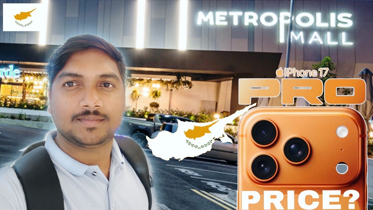 Metropolis mall tour || iPhone price in Cyprus || Delhi Wala in Europe