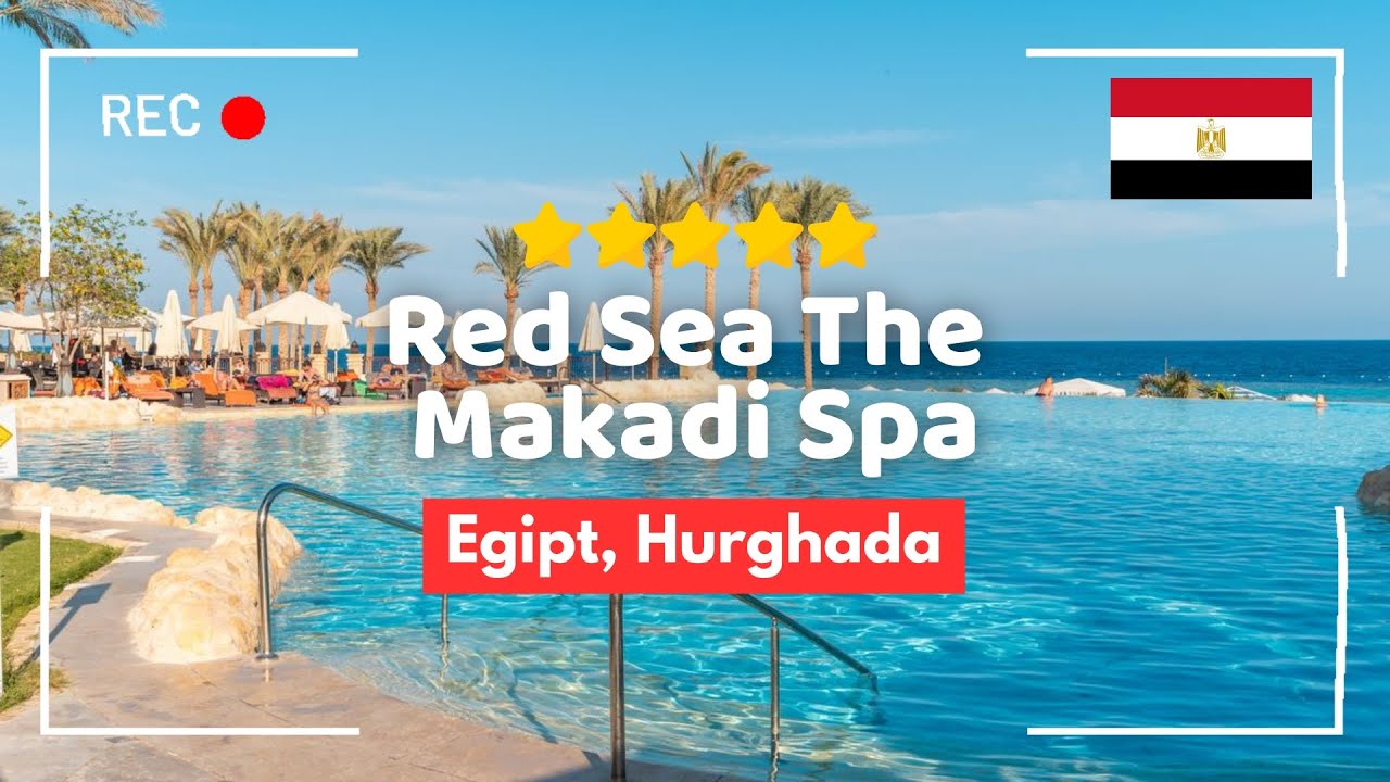 🇪🇬 Red Sea The Makadi Spa 5* – hotel tylko dla dorosłych, plaża, rafa i spokój, Makadi Bay #wakacje