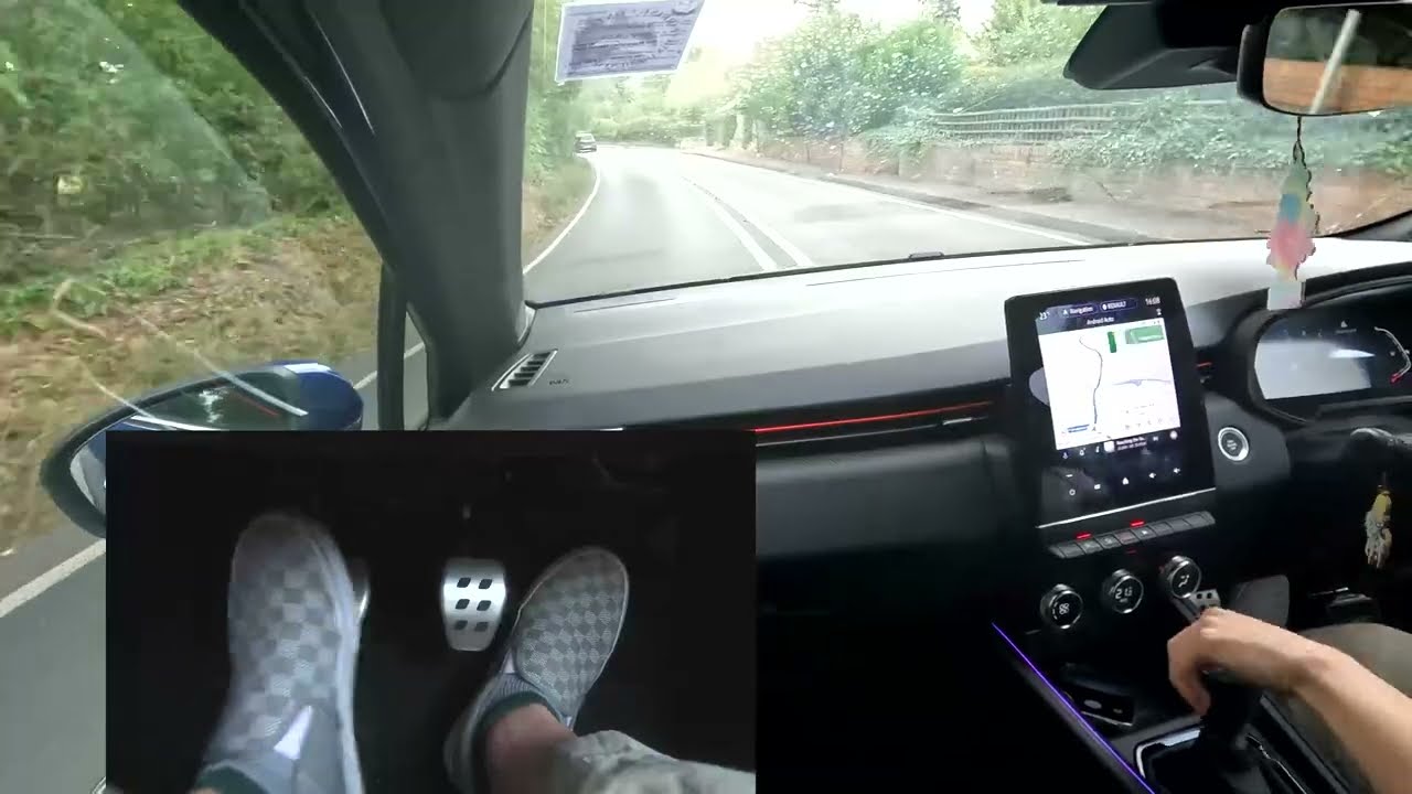 [#1 - UK Road Driving] Renault Clio TCe 90 RS Line 2022 Manual Transmission B Road Chill Drive