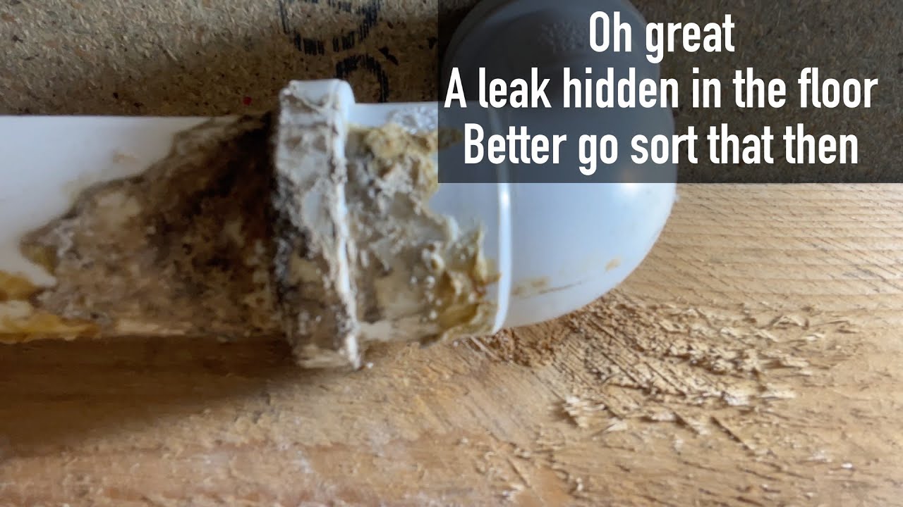 Leaking basin waste pipe - tracing, figuring out and fixing