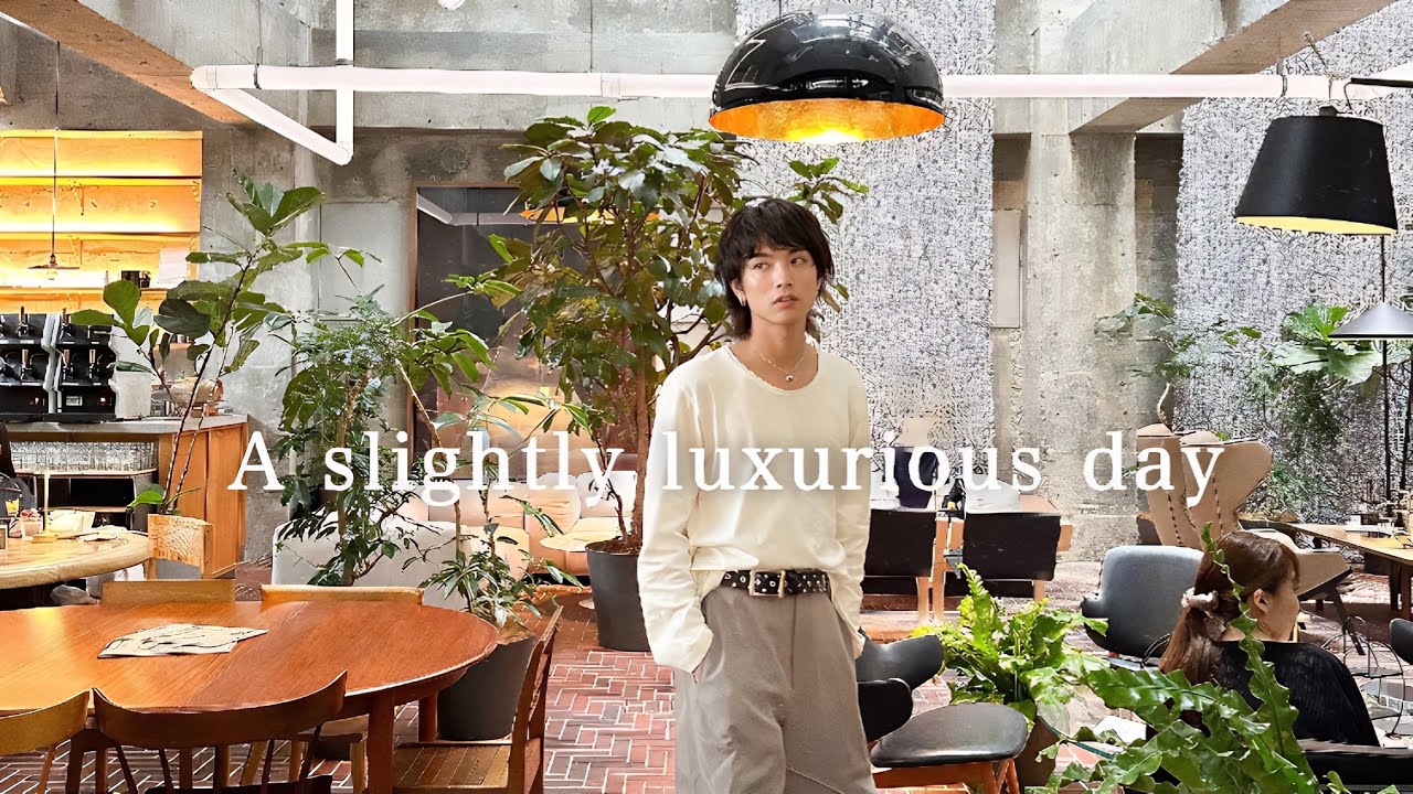 【VLOG】A SLIGHTLY LUXURIOUS DAY...../ おすすめカフェ　AW購入品