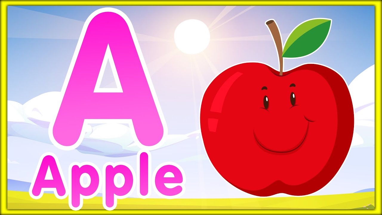 A for Apple Song | Learn the Alphabet | ABC Nursery Rhymes