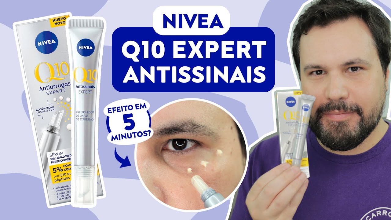 NIVEA Q10 ANTISSINAIS EXPERT Creme Preenchedor Facial Rugas e Linhas - Novidade de Farmácia