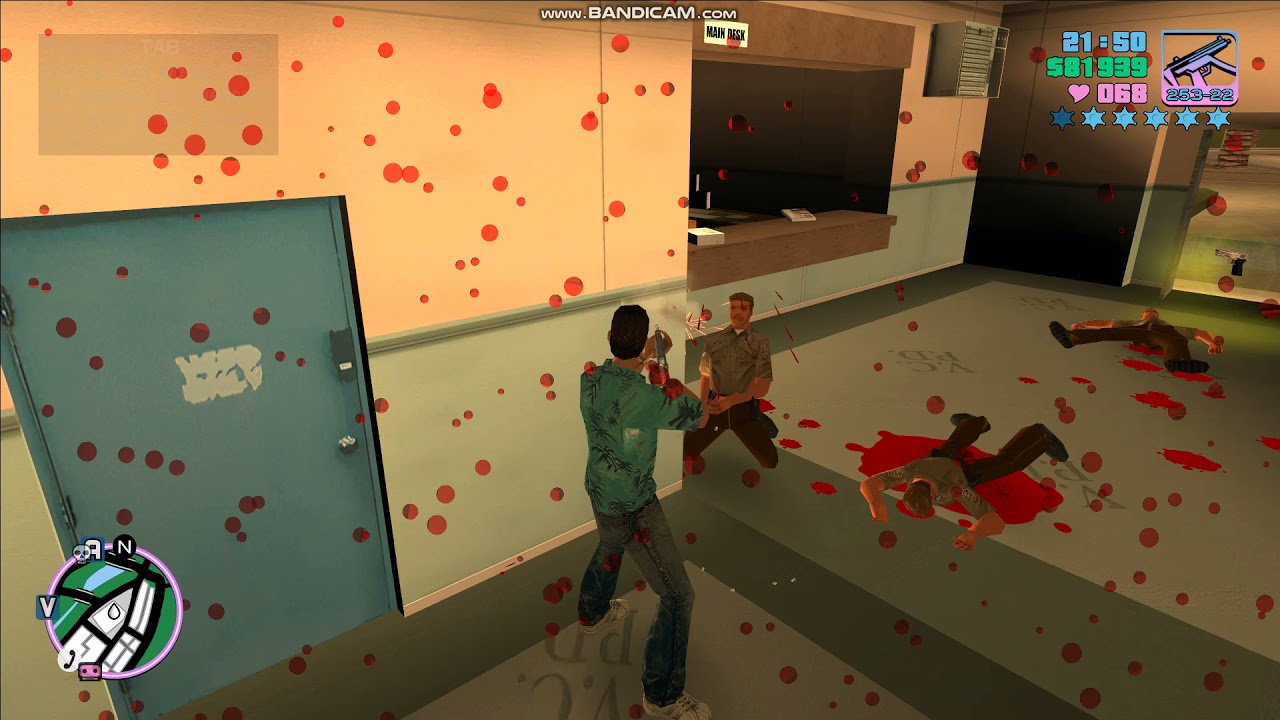 VCPD HQ /Войнв с Полицией в GTA Vice City