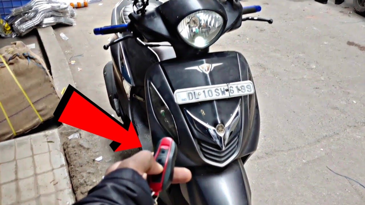 Yamaha fascino modified | fascino led mirror  | Yamaha Fascino handguard