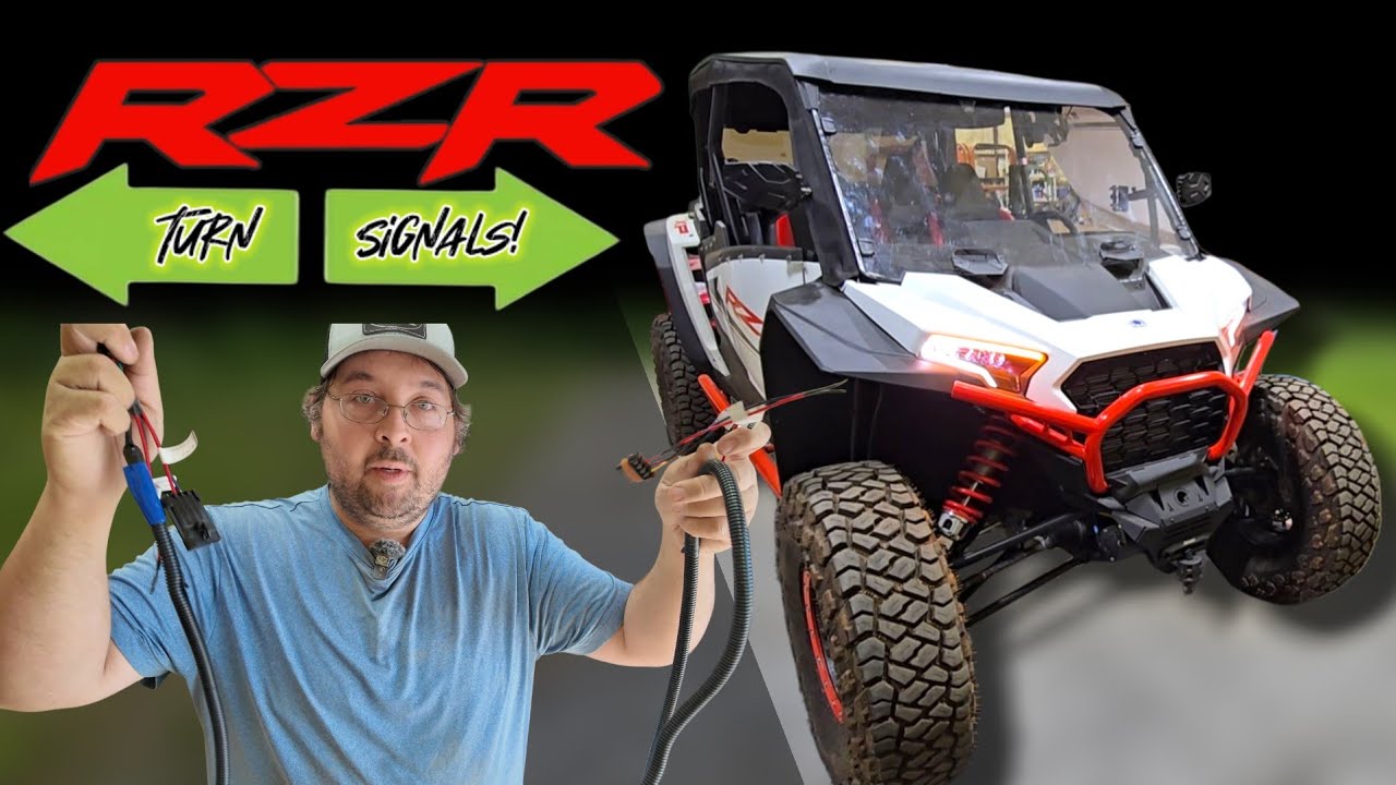 Installing Turn Signals on Polaris RZR!