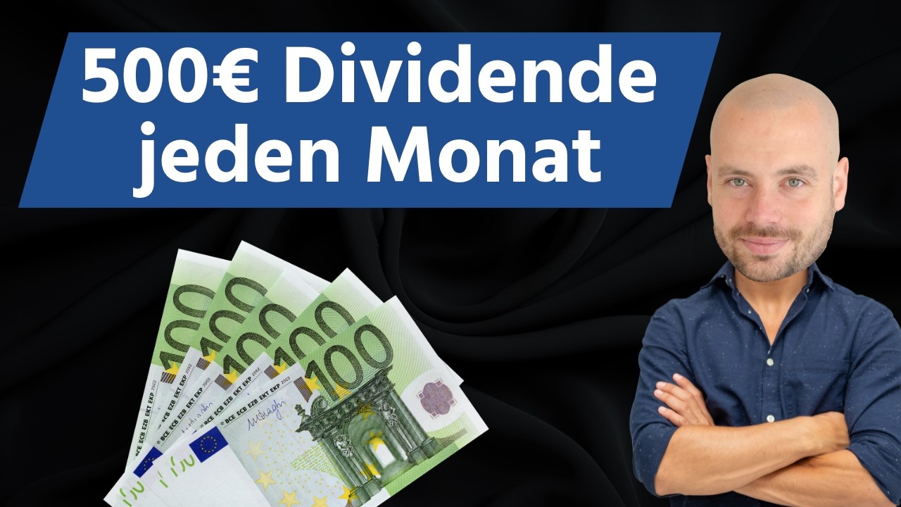 Jeden Monat 500€ Dividende: So geht's mit diesen 9 Aktien!