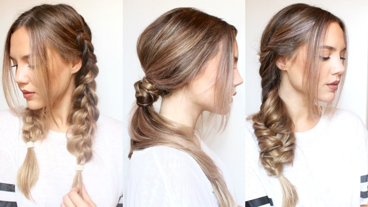 3 Heatless Hairstyles