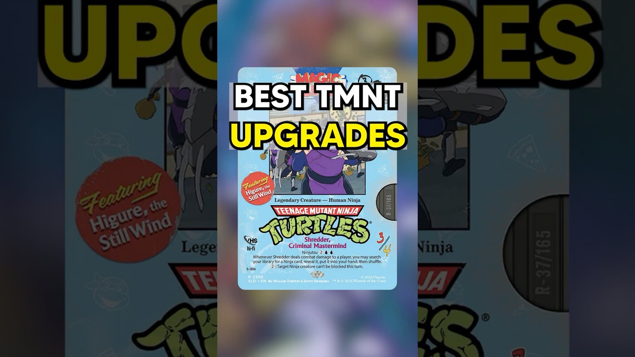 Three BEST Upgrades TMNT Precon