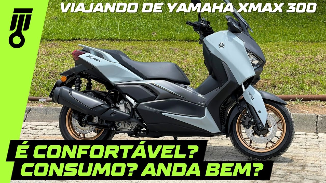 Yamaha XMAX 300 2026 - Ela evoluiu! Como é viajar com a nova XMax?