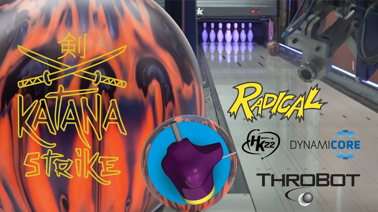 Radical Bowling // KATANA STRIKE // ThroBot Ball Review // URD 08-17-2023