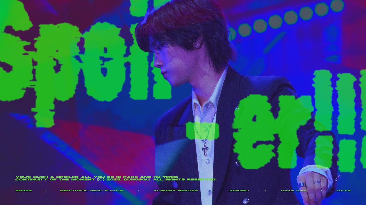 [4K] 251122 Spoiler!!! - XdinaryHeroes | 정수 직캠 Jungsu Focus @ Beautiful Mind FINALE DAY2