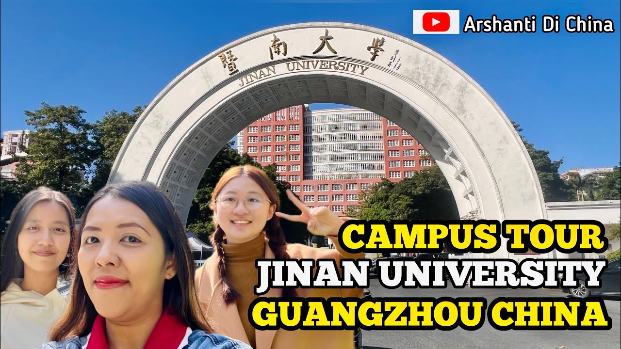 KELILING KAMPUS UNIVERSITAS JINAN GUANGZHOU LIHAT KANTINNYA PAKAI TEKNOLOGI AI SELF SERVICE CANTEEN
