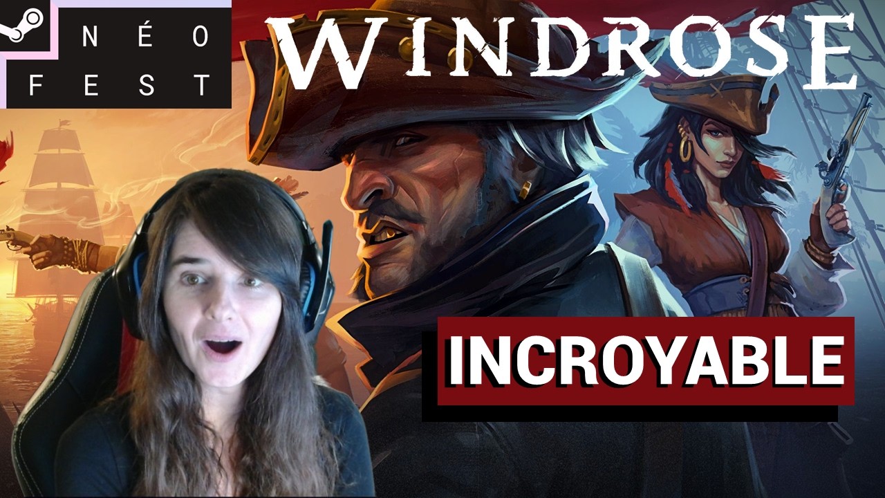 WINDROSE – GAMEPLAY DÉMO FR | UN JEU DE PIRATES QUI PROMET BEAUCOUP