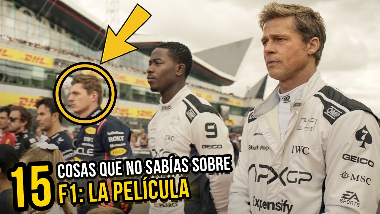 22 COSAS que NO SAB&Iacute;AS sobre F1: LA PEL&Iacute;CULA  | An&aacute;lisis y detalles