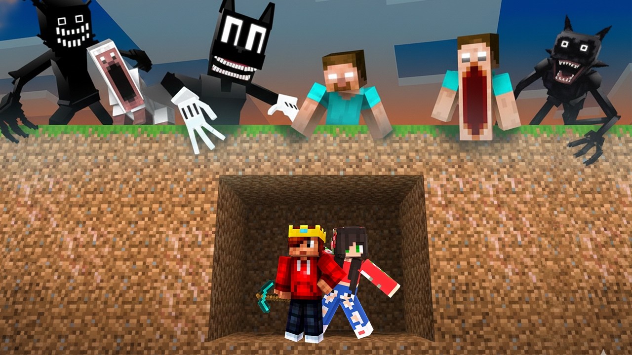 Sobrevivi no modo hardcore contra 99 MODS DE TERROR!