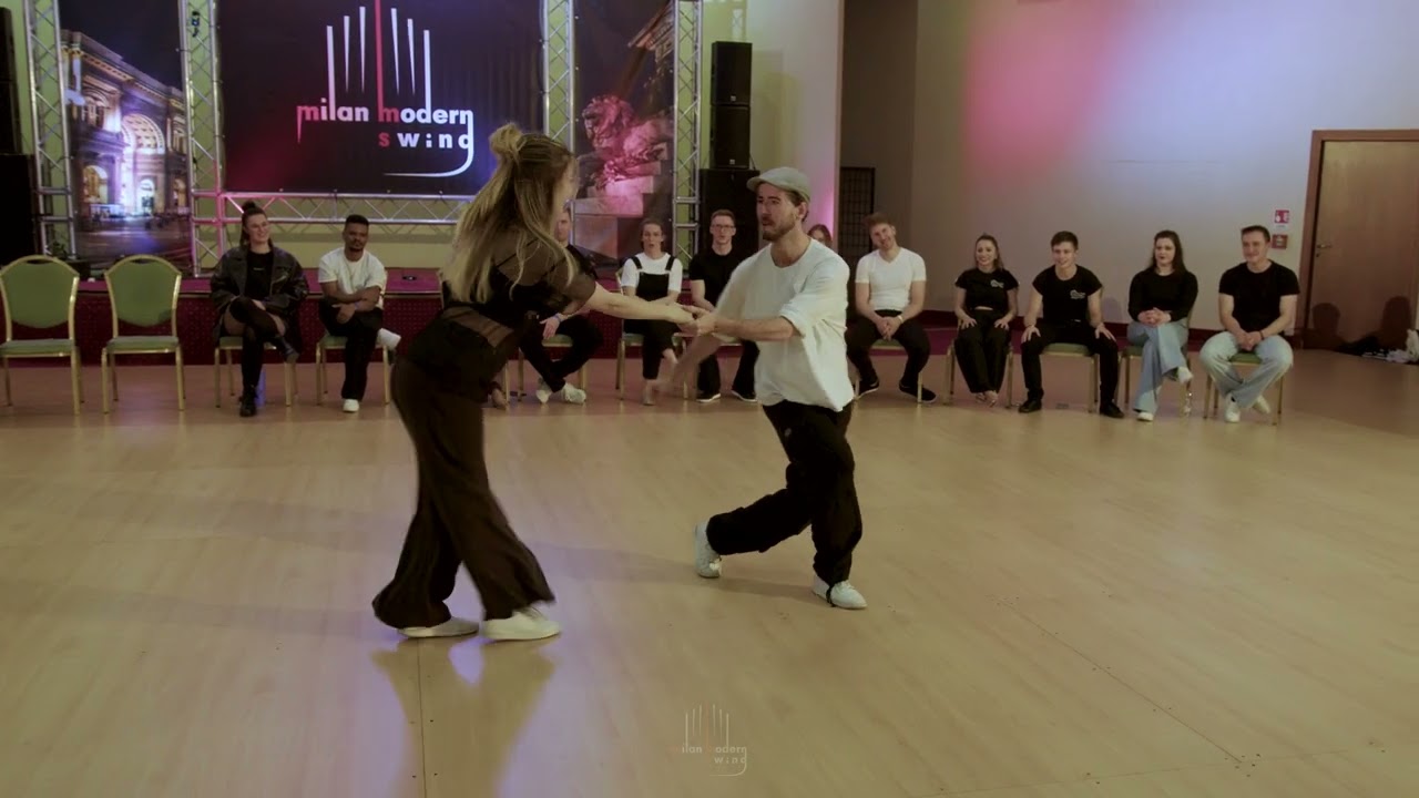 Attila Kobori & Rahel Greiner - 1st place Strictly Open Finals - Milan Modern Swing 2025